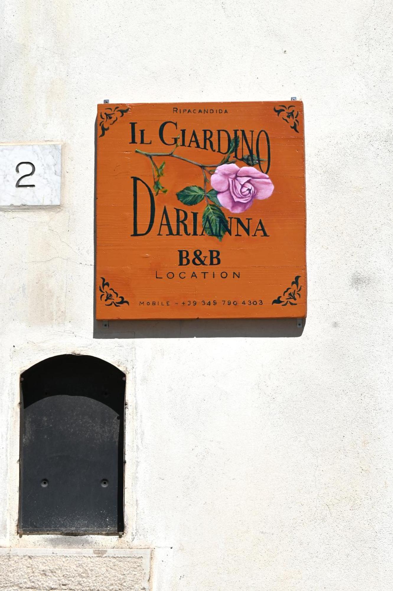 Giardino Darianna Bed & Breakfast Ripacandida Ngoại thất bức ảnh